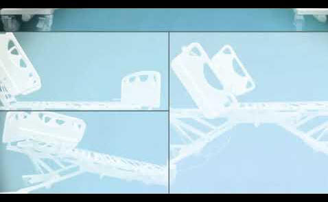 Tuffcare high low hospital bed 5 motors in Mesa